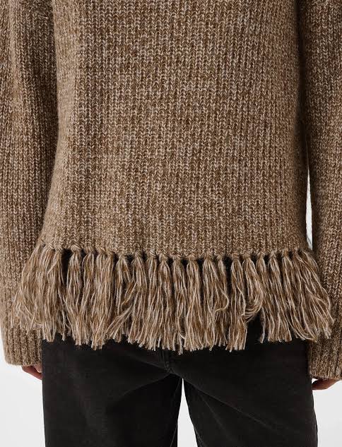 Cimina Pullover - Brown Moulinè