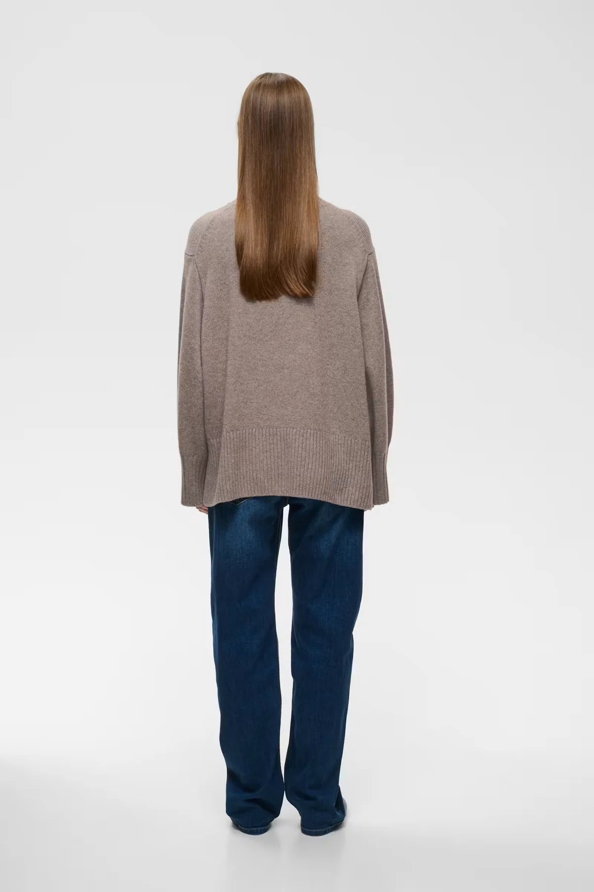 Geal Kaxy Highneck - Cinder Melange