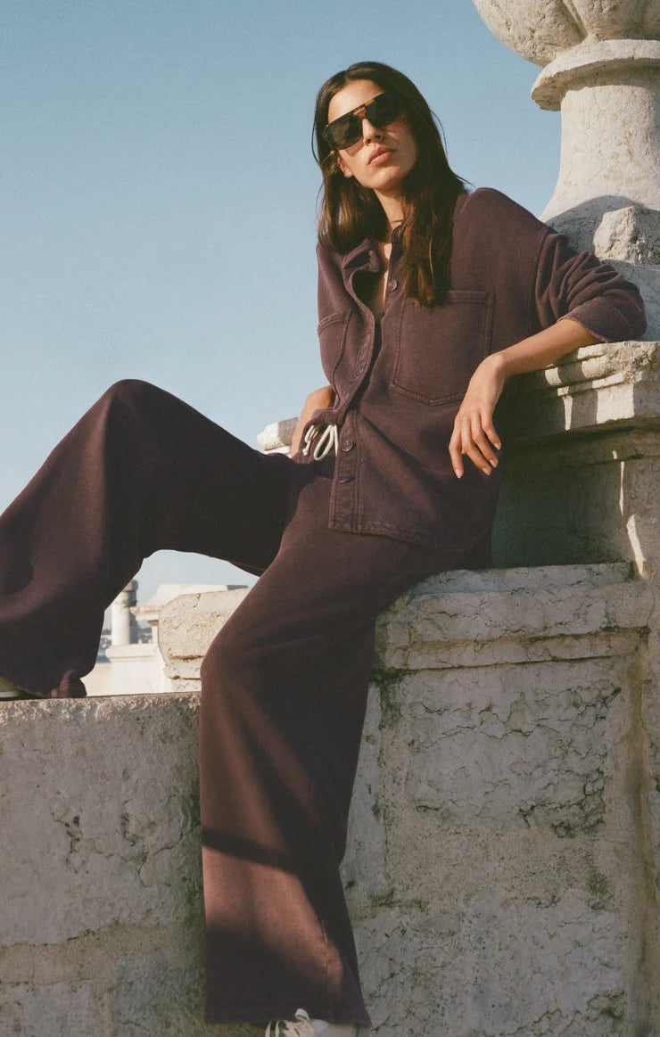 Hunter Knit Pant - Dark Chocolate