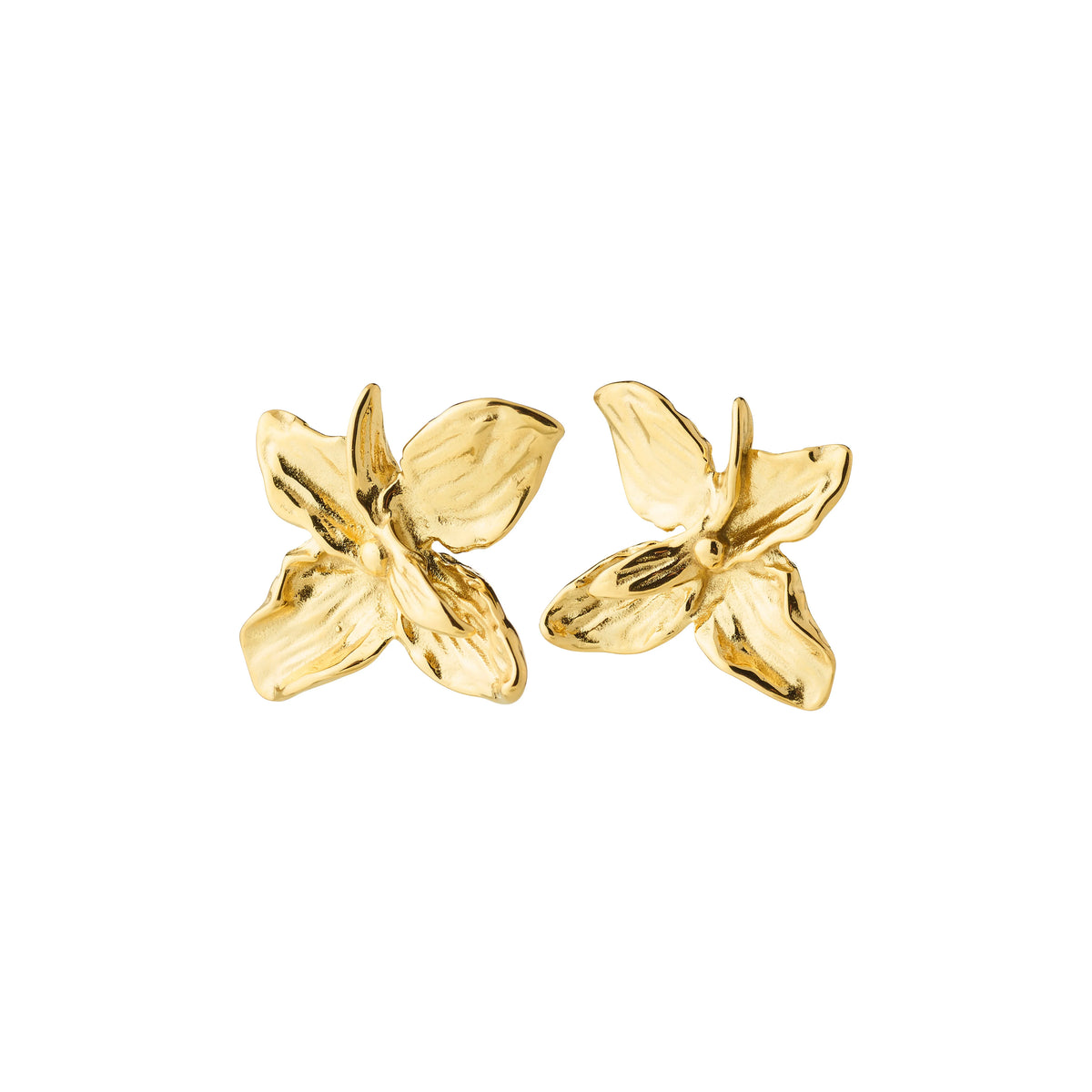 Trace Flower Earrings - Pilgrim