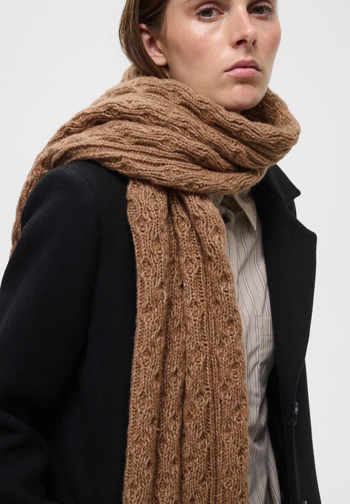 Taieiw Scarf - Tobacco Brown
