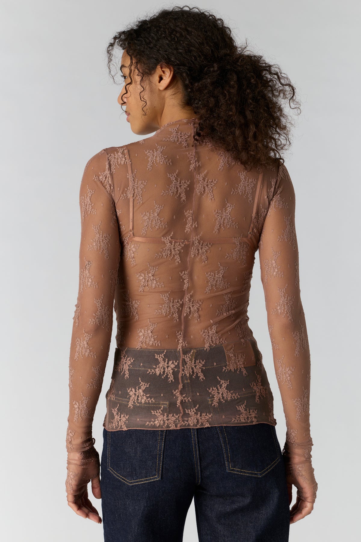 Lady Lux Layering Top - Chocolate Malt