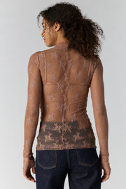 Lady Lux Layering Top - Chocolate Malt