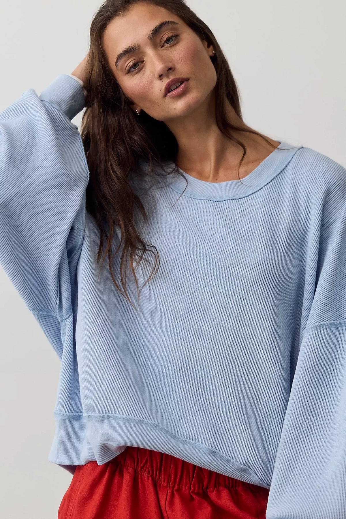 Skyline Tee - Blue Snowflake