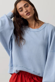 Skyline Tee - Blue Snowflake