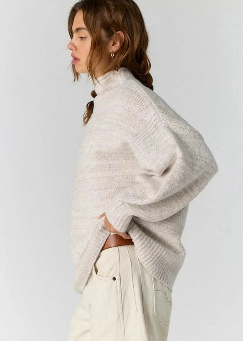 Beaumont Tunic - Feather Grey Melange