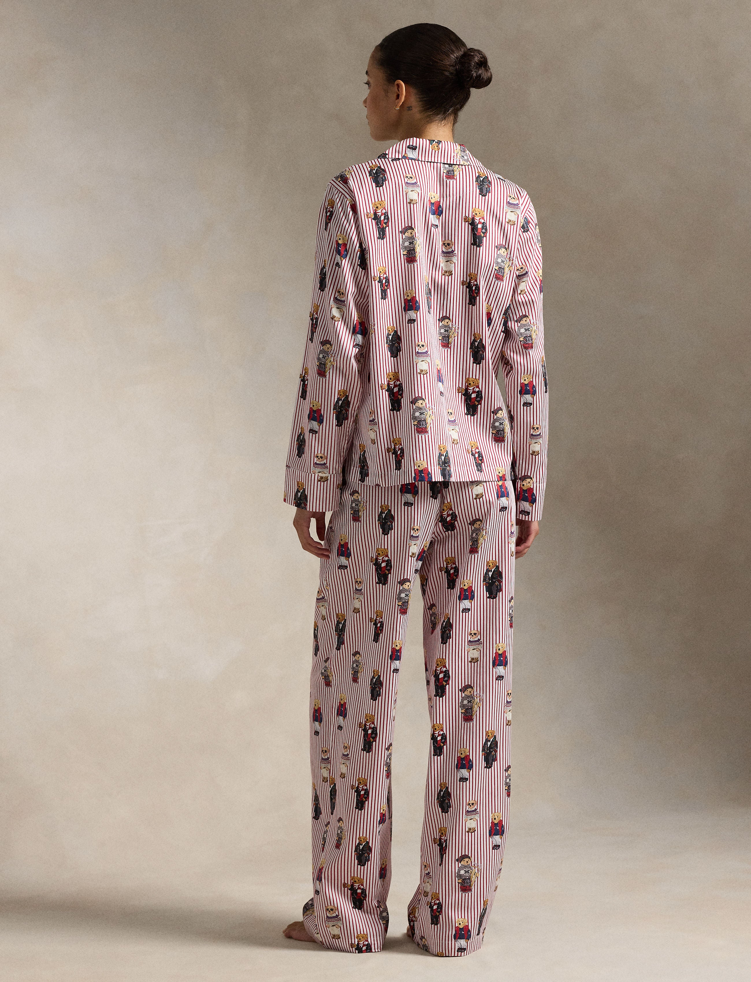 RL Madison PJ Sets - Bear Red