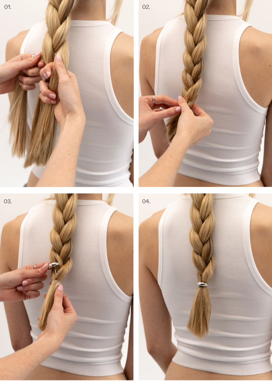 Hair Cuffs in Silver - KOV