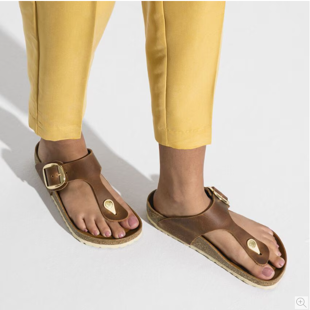 Gizeh Big Buckle - Cognac