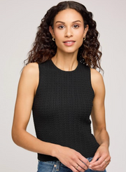 Skye Cable Tank - Black