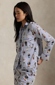 RL Madison PJ Set - Snowfall Blue